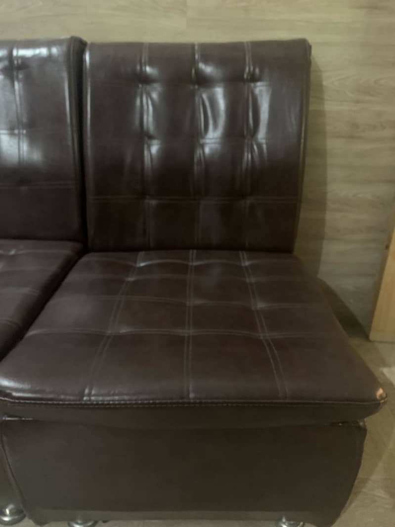 Leather office sofas 1