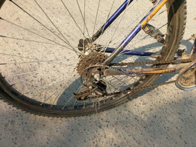perfect bicycle for sale parafic no work requred