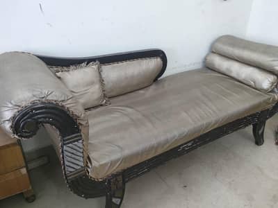 3seater L shape sofa with 3 seater setti