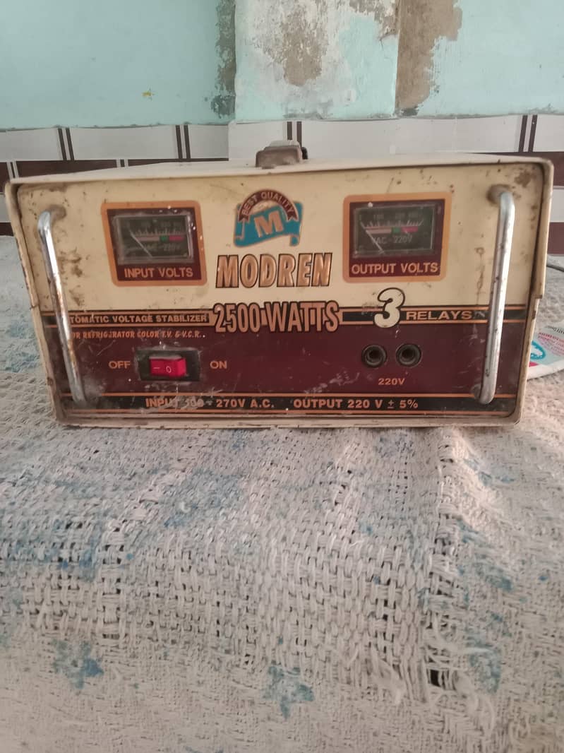 voltage stablizer 2500 watts 0