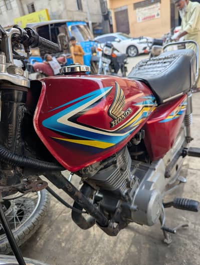 Honda cg 125 bahawalpur no