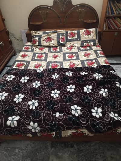 wooden bed for sale