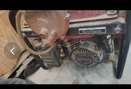 honda generator cx. 2500 , 2.2kva,self start,gas+petro