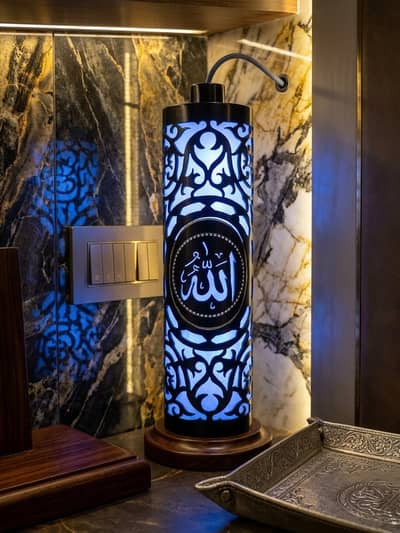 Hand made beautiful lamps.