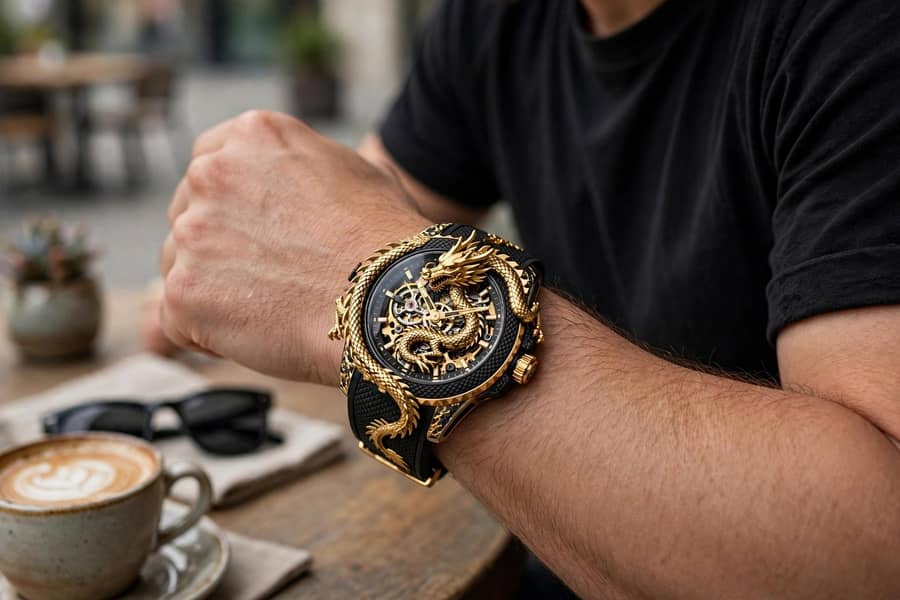 Red dragon watch 1