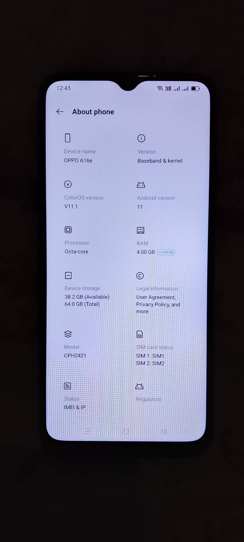 OPPO A16 6