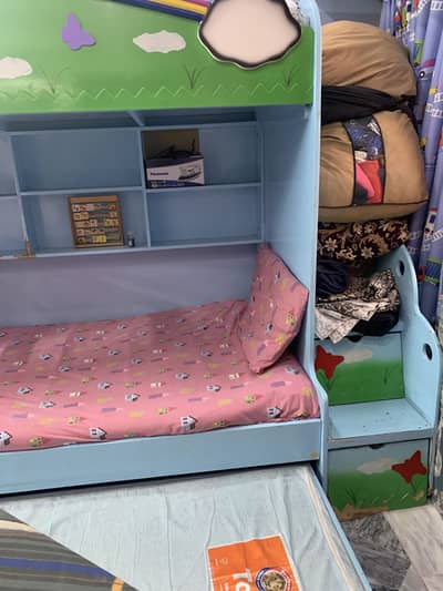 Bunker bed plus single car bed for sale !