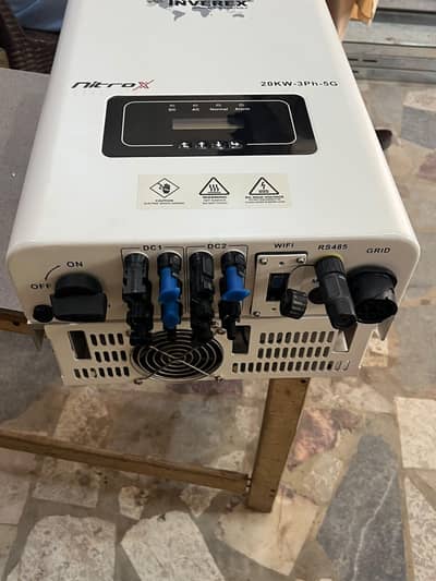 20kw ongrid inverex nitrox WhatsApp 0345 92  92  350