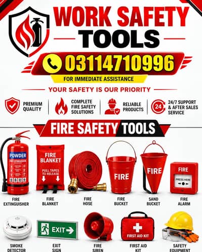 work safety tools fire safety equipment extinguishers and accessories