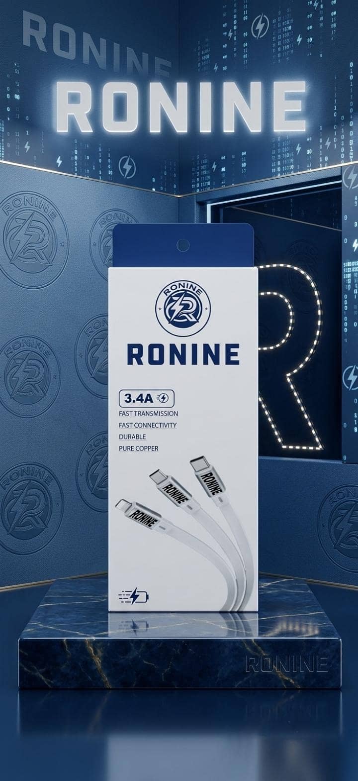 RONINE charging Data Cable Type C µ 4