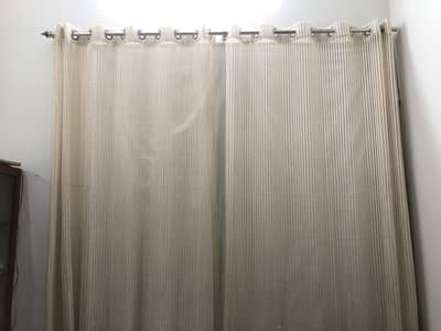 Imported silk net curtains