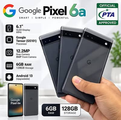 Google Pixel 6a | Pixel 6a | 6a | Pixel | Google Pixel 6/128 PTA