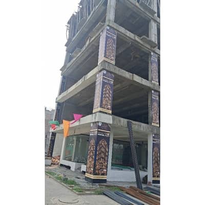 430 Scft. Corner Facing Park Apartment For Sale Dedicated Car Park. Payment In One Year Possation 6 Month Ready Gray Completed