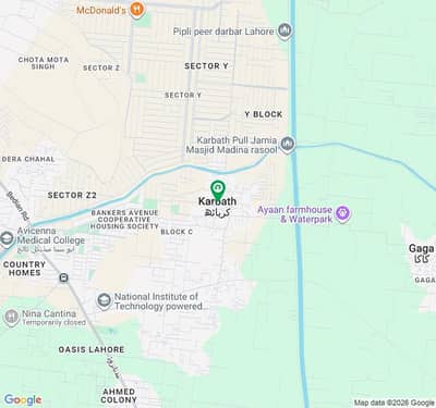26 Kanal Plot With BRB Canal Front