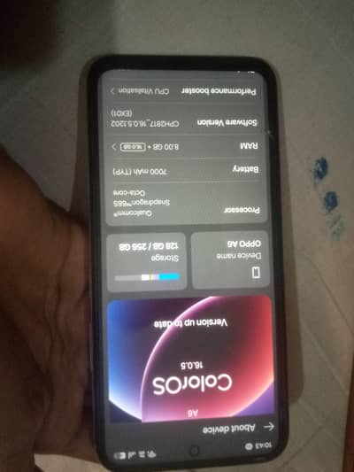 OPPO A6 is number pr rabta kara 03012194652