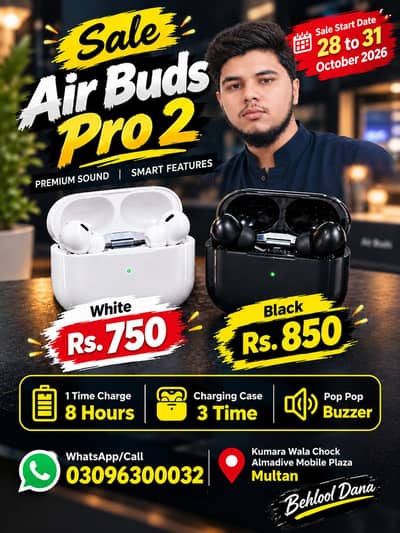 Sale Sale Pro 2 Original Ear Buds Just 750 Ma