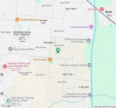 Get In Touch Now To Buy A Prime Location Residential Plot In DHA Phase 7 - Block X