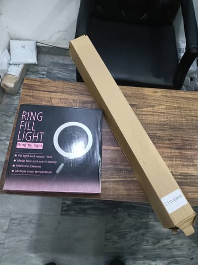 26cm Ring Light with 2.1m Tripod Stand Combo