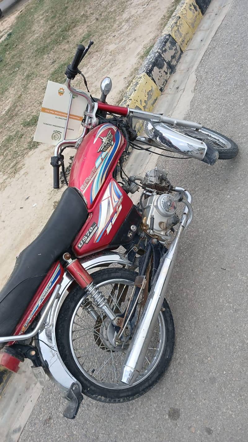 Union star 70cc 2017 model 1