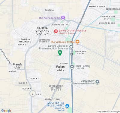 Bahria Orchard Phase 1 - Eastern Extension Residential Plot Sized 5 Marla