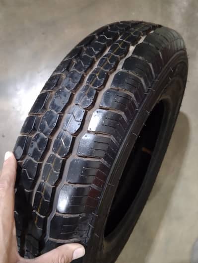 Tyre 4-hours used