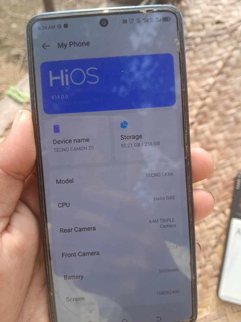 Tecno CAMON 20 0