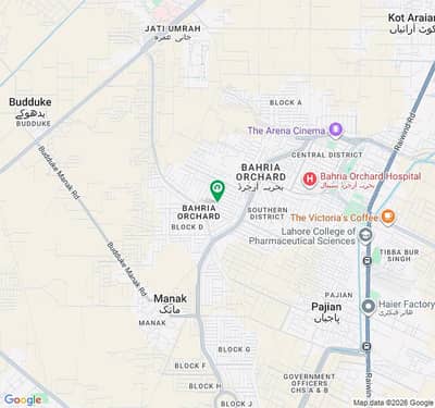 5 Marla Residential Plot For Sale In Bahria Orchard
