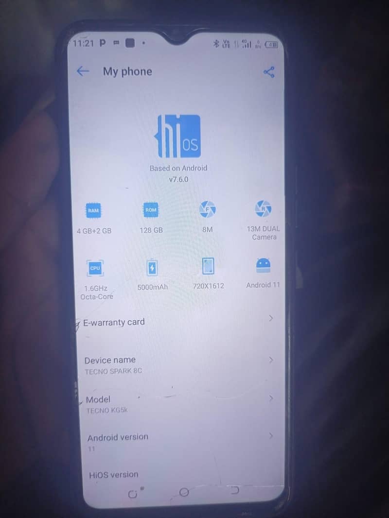 Tecno Spark 8C 1
