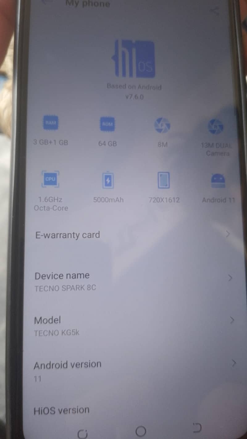 Tecno Spark 8C 5