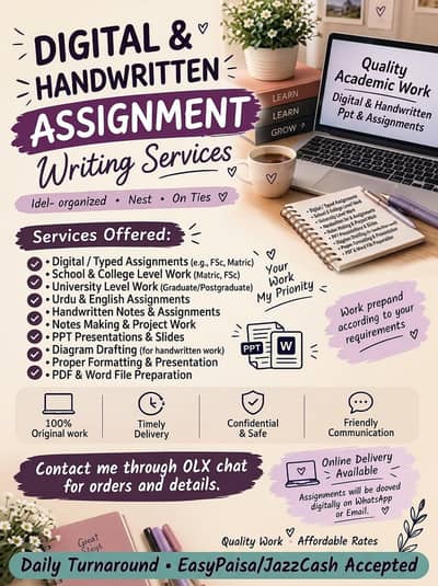 Expert Academic Assignment and content writer