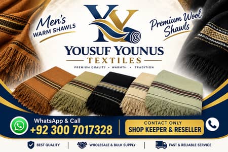 Men's Winter Shawls