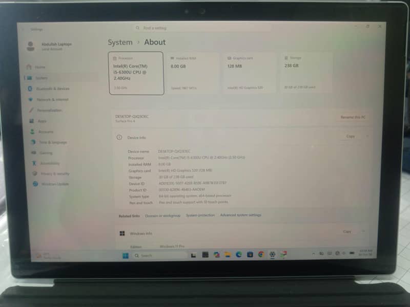 Microsoft Surface Pro 4 0