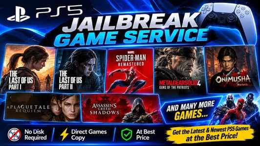 PS5 JAILBREAK GAMES