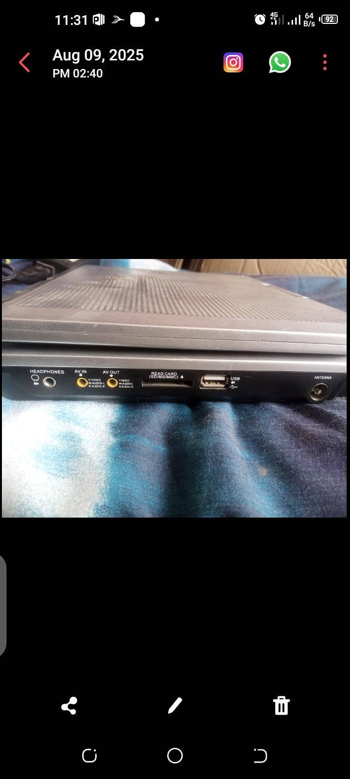imported small tv 1