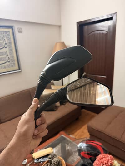 Side mirrors for 150 125 ybr honda suzuki