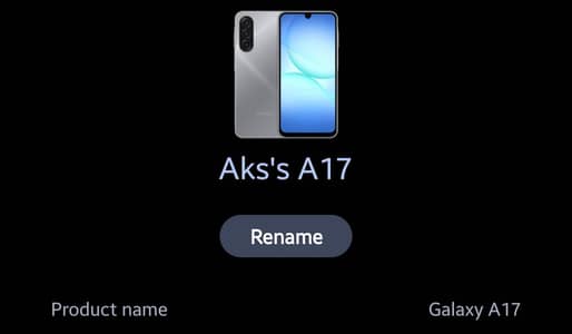 Samsung Mobile A17
