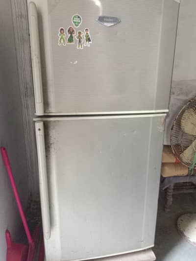 Haier Double Door Refrigerator - Full Working - Multan