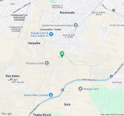 A Block 1 Kanal Plot For Sale main 150 feet road corner plot