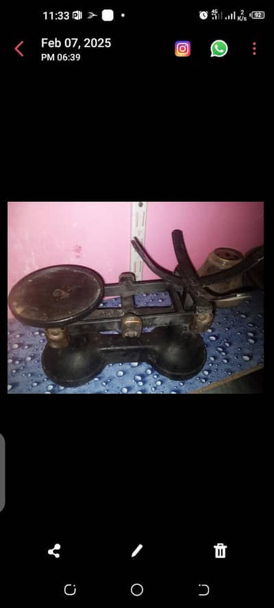 vintage scale