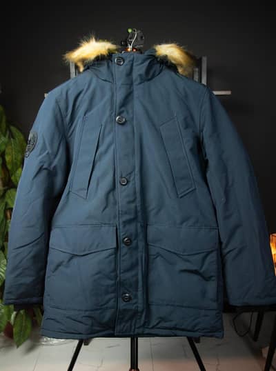 SuperDry - Hooded Everest Faux Fur Parka Jacket