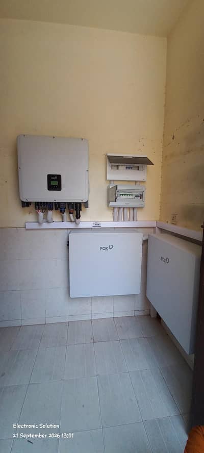 Solar System Installation Krwae Complete