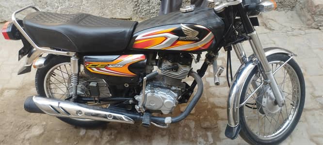Honda CG125 Black