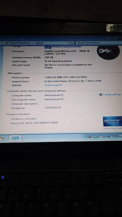 Dell Laptop for sale