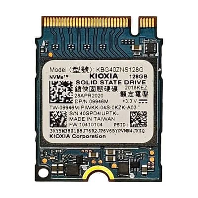 KIOXIA NVMe 128gb 91%health