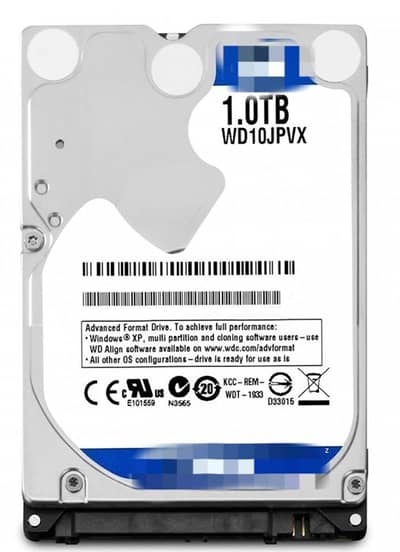 Laptop Hard Disk Drive 1TB available 100% health