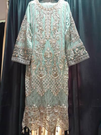 Branded Fancy Dress for sale - size(large) - Worn once - 3 piece