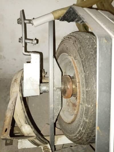 2 days used scooty side wheels