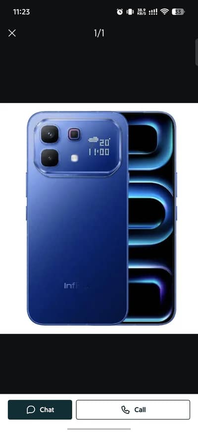 Infinix Note 60 Pro Blue Full Box with Wireless Charger