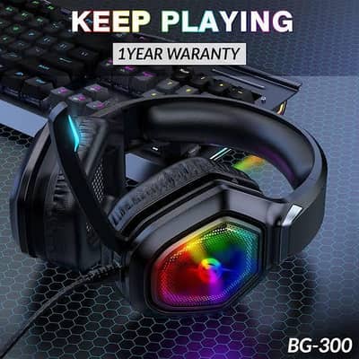 BG 300 RGB headphone