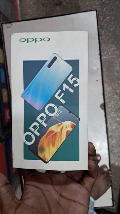 OPPO F15 with box official approved